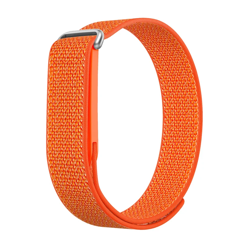 Bandz Fitbit Air Nylonarmband 'Classic' (Orange)