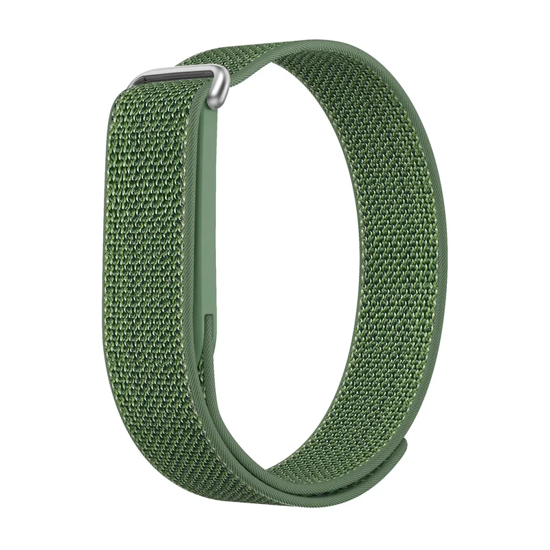 Bandz Fitbit Air Nylonarmband 'Classic' (Armeegrün)