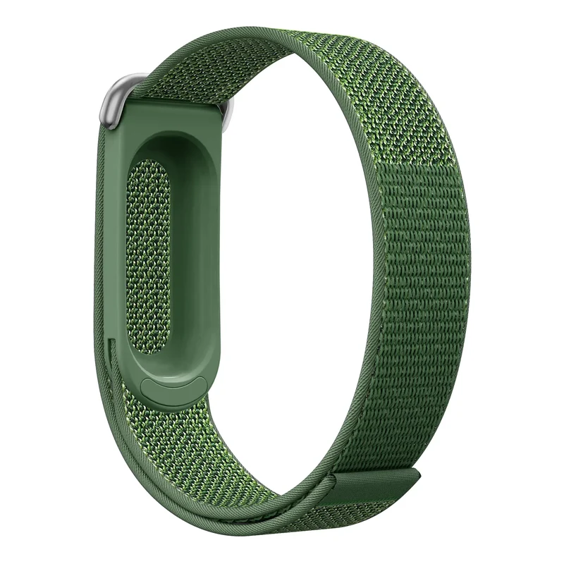 Bandz Fitbit Air Nylonarmband 'Classic' (Armeegrün)