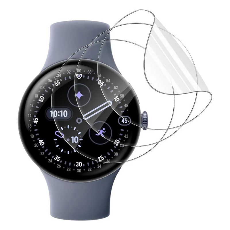 Google Pixel Watch 4 45mm Silikon HD Displayschutz