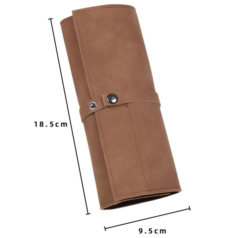 Retro-Uhren-Aufbewahrungstasche aus Leder mit 5 Fächern
