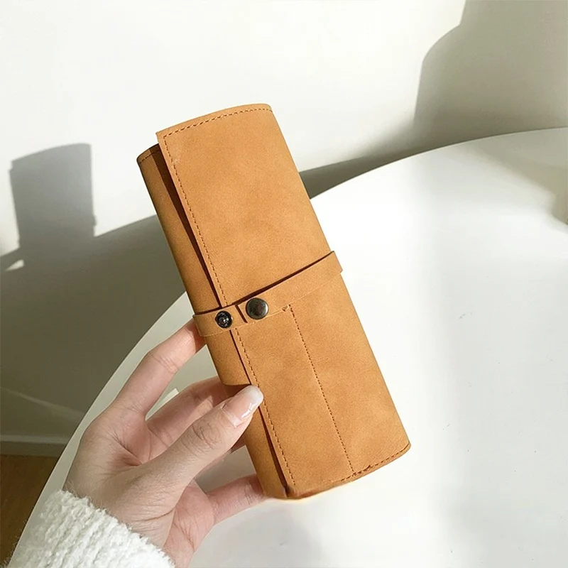 Retro-Uhren-Aufbewahrungstasche aus Leder mit 5 Fächern
