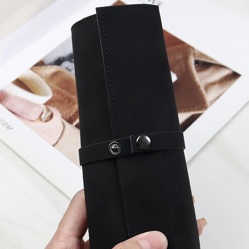 Retro-Uhren-Aufbewahrungstasche aus Leder mit 5 Fächern