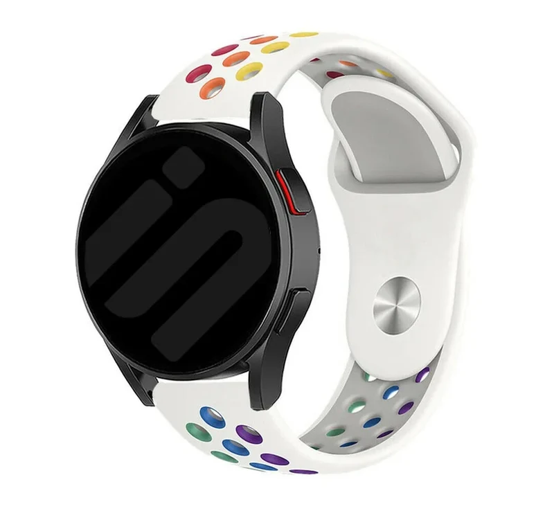OnePlus Watch 4 - 47mm Sportarmband (Weiß/Bunt)