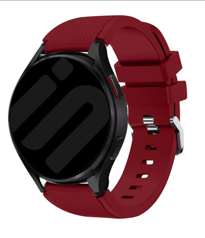 OnePlus Watch 4 - 47mm Twill Silikonarmband (Wrinrot)