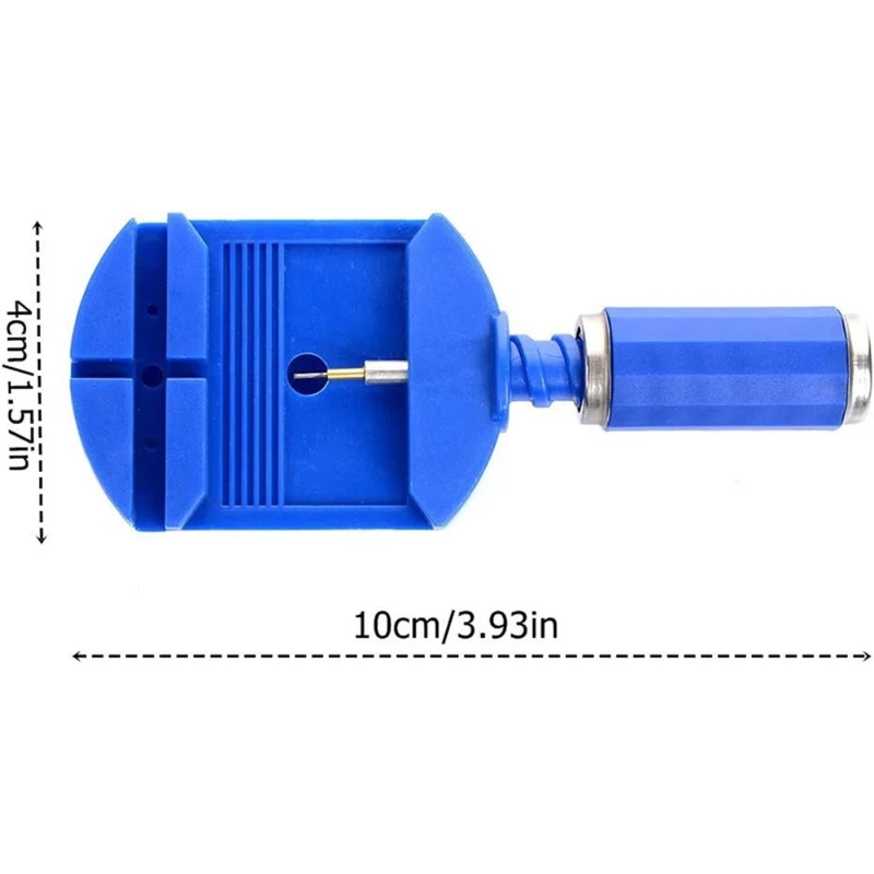 Stainless steel watch strap splitter repair tool - Blue