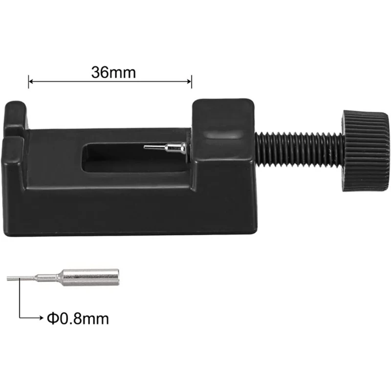 Stainless steel watch strap link pin remover repair tool