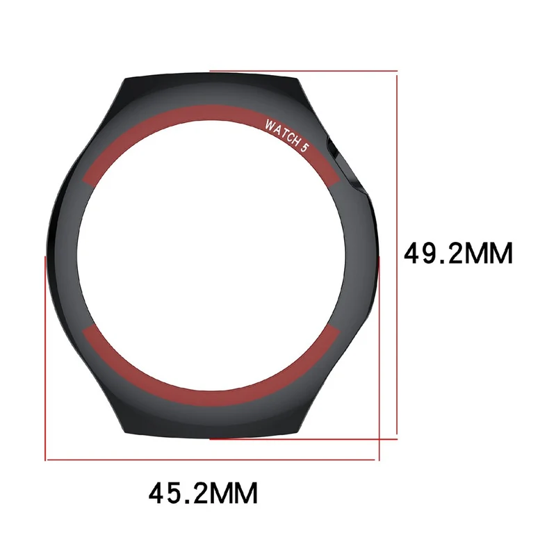 Auffallend Modisch Huawei Watch 5 42mm Silikon Hülle