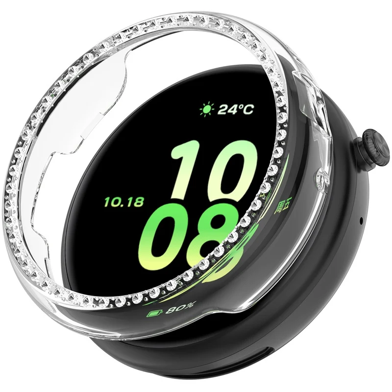 Supersauber Honor Watch Fit Vitality Edition Strass und Silikon Hülle