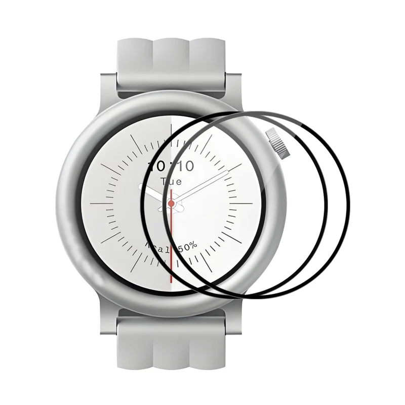 2stück Nothing CMF Watch 3 Pro Silikon 3D Gekrümmt Displayschutz