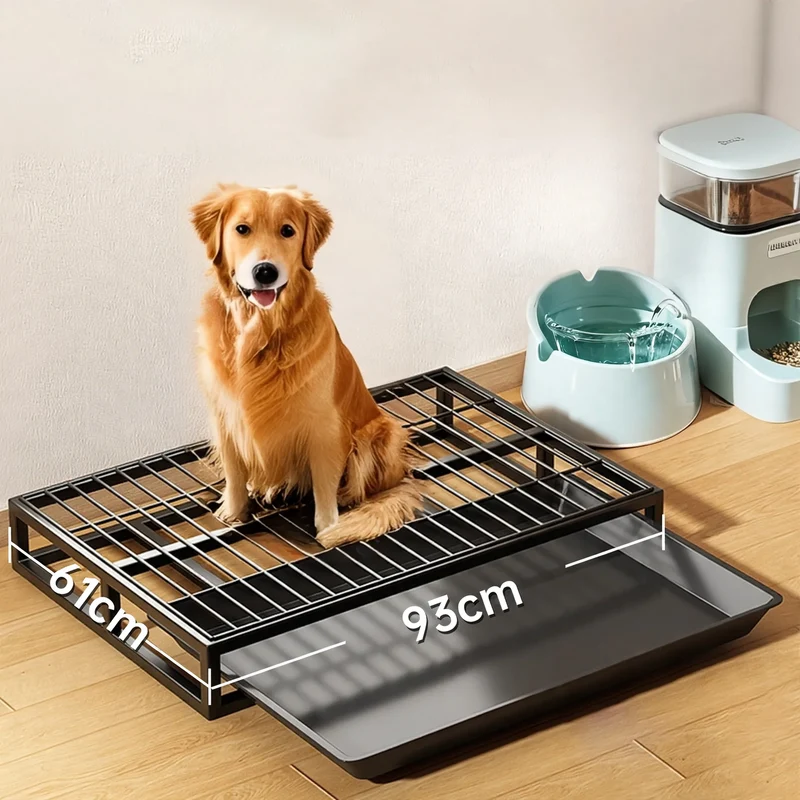 Hundetoilette mit Schublade, PVC