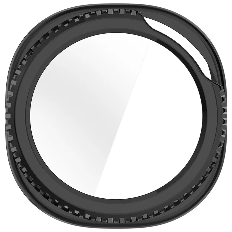 Super Modisch Samsung Galaxy Watch8 Classic 46mm Glas und Silikon Hülle