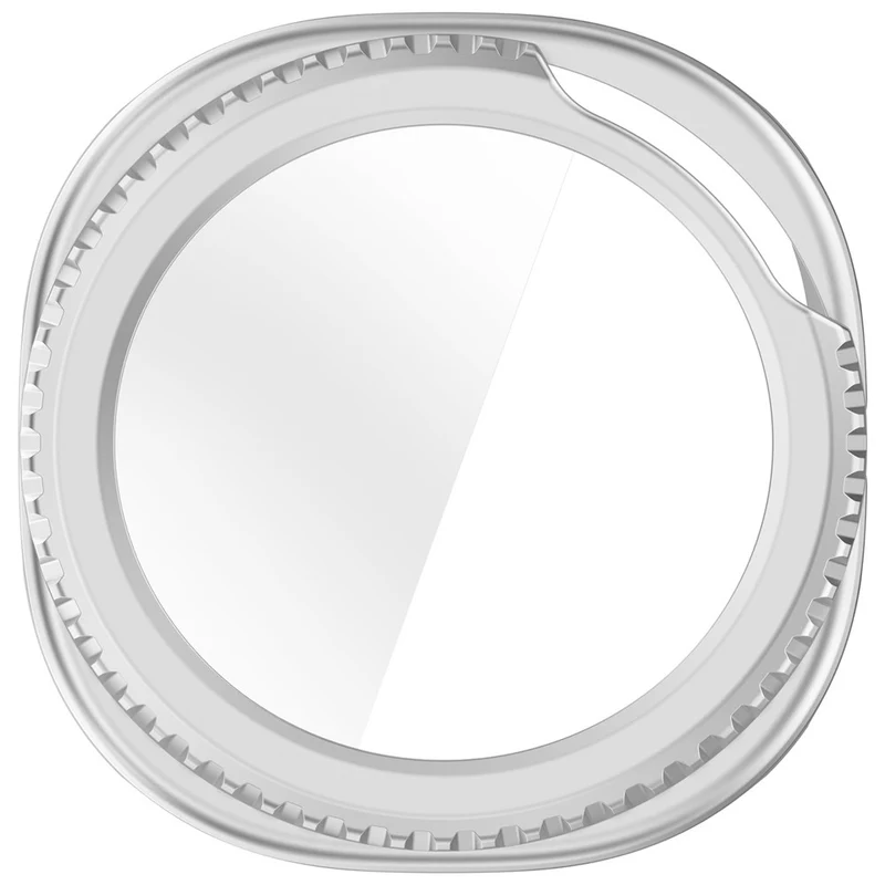 Super Modisch Samsung Galaxy Watch8 Classic 46mm Glas und Silikon Hülle