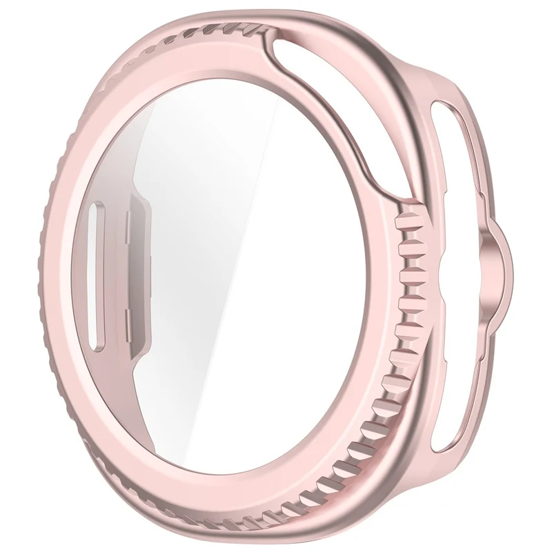 Super Modisch Samsung Galaxy Watch8 Classic 46mm Glas und Silikon Hülle