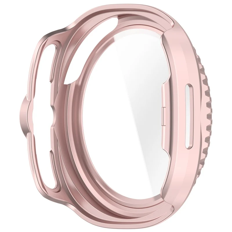 Super Modisch Samsung Galaxy Watch8 Classic 46mm Glas und Silikon Hülle