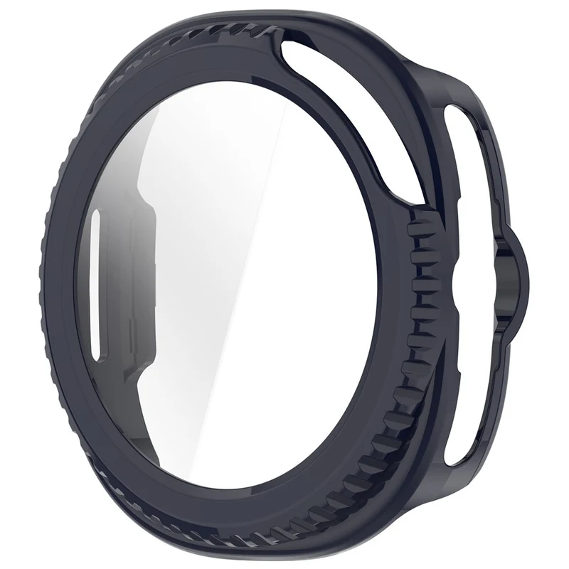 Super Modisch Samsung Galaxy Watch8 Classic 46mm Glas und Silikon Hülle