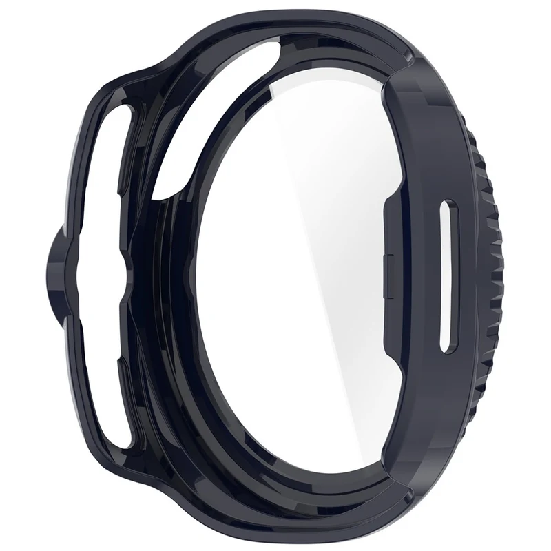 Super Modisch Samsung Galaxy Watch8 Classic 46mm Glas und Silikon Hülle