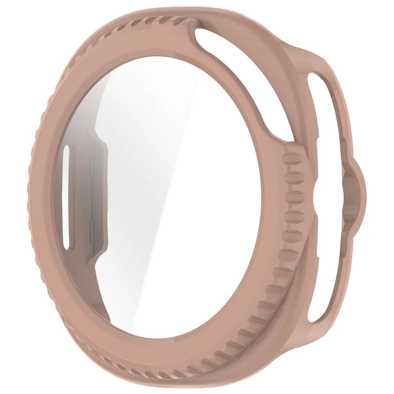 Super Modisch Samsung Galaxy Watch8 Classic 46mm Glas und Silikon Hülle