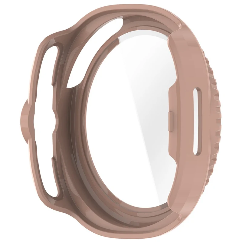 Super Modisch Samsung Galaxy Watch8 Classic 46mm Glas und Silikon Hülle