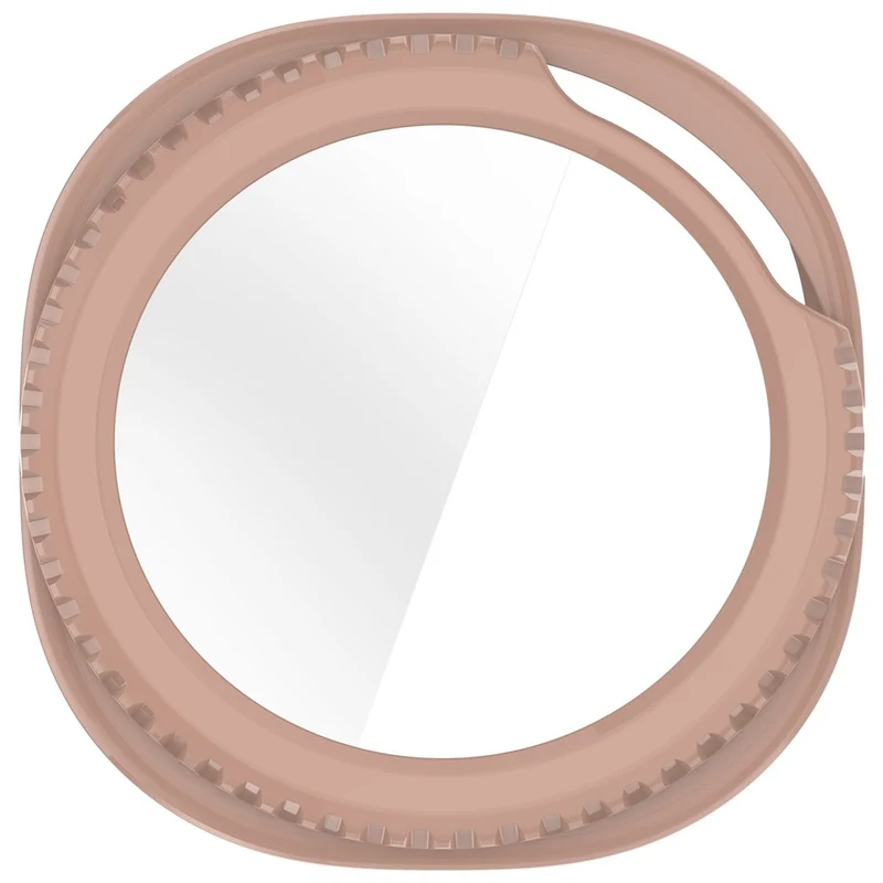Super Modisch Samsung Galaxy Watch8 Classic 46mm Glas und Silikon Hülle