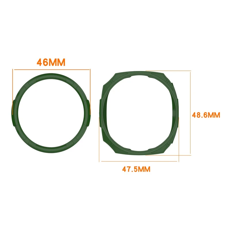 Auffallend Gut Samsung Galaxy Watch8 Classic 46mm Silikon Hülle
