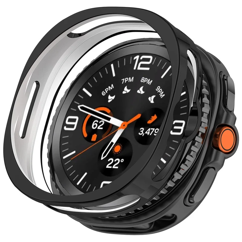 Auffallend Nett Samsung Galaxy Watch8 Classic 46mm Silikon Hülle