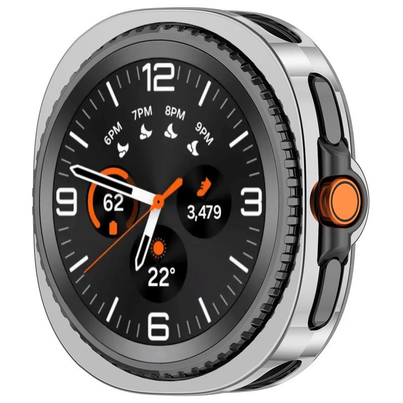 Auffallend Nett Samsung Galaxy Watch8 Classic 46mm Silikon Hülle