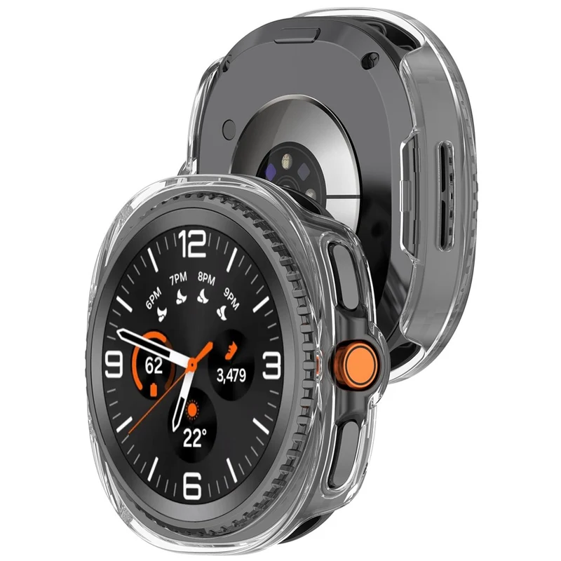 Mega Modisch Samsung Galaxy Watch8 Classic 46mm Silikon Hülle