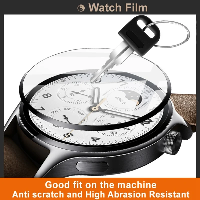 Google Pixel Watch 4 45mm Silikon Displayschutz