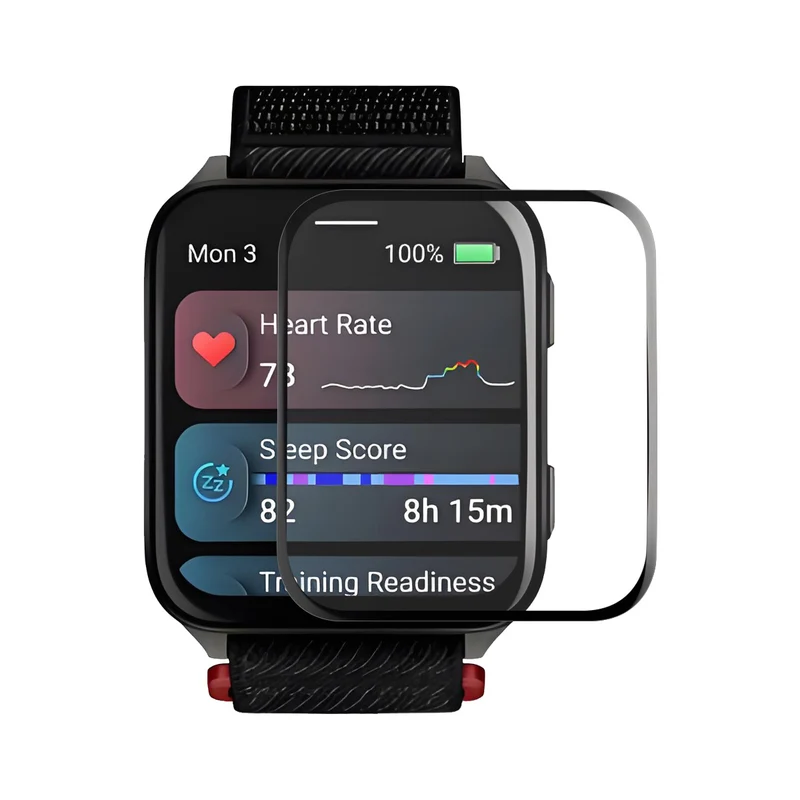 Garmin Venu X1 Silikon 3D Gekrümmt Displayschutz