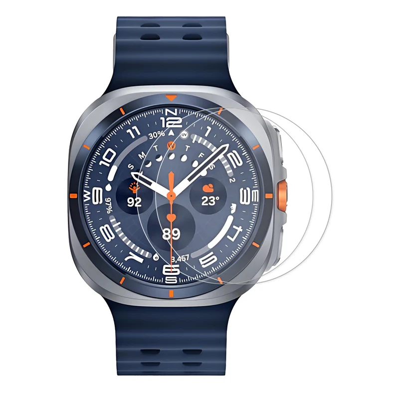 2stück Samsung Galaxy Watch Ultra 47mm Glas 9H Displayschutz