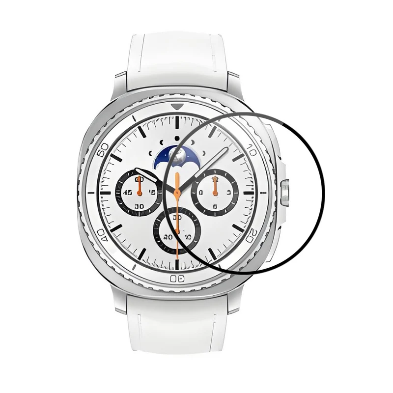 Samsung Galaxy Watch8 Classic 46mm Silikon 3D Gekrümmt Displayschutz