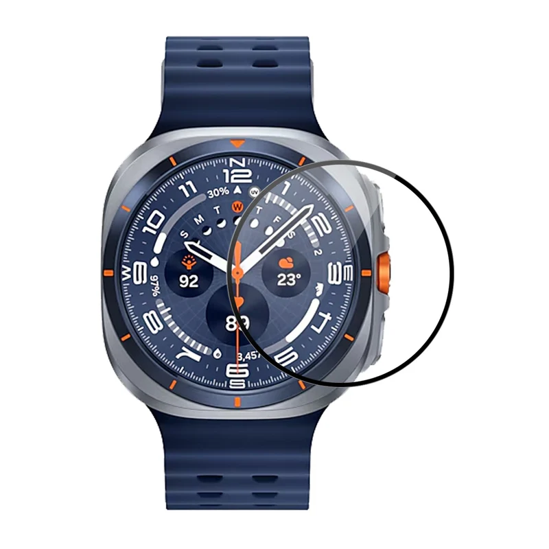 Samsung Galaxy Watch Ultra (2025) 47mm Silikon 3D Gekrümmt Displayschutz
