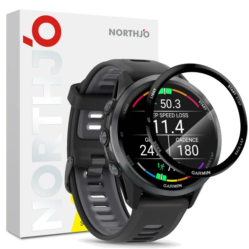 Garmin Forerunner 570 47mm Silikon HD Displayschutz