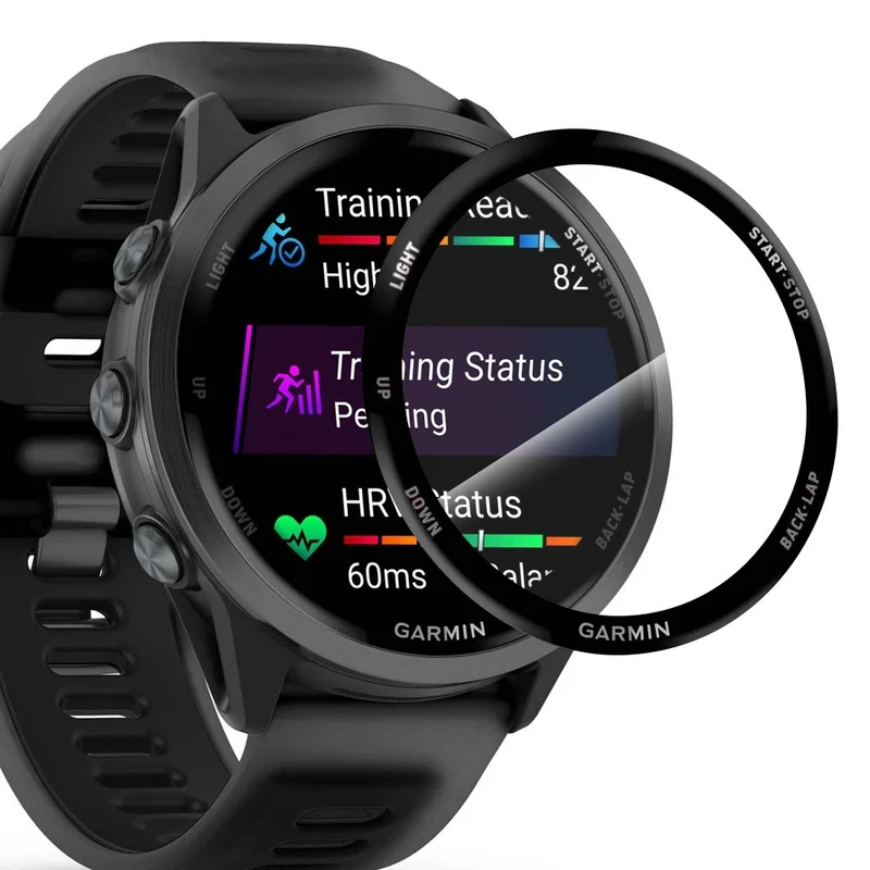 Garmin Forerunner 570 47mm Silikon HD Displayschutz