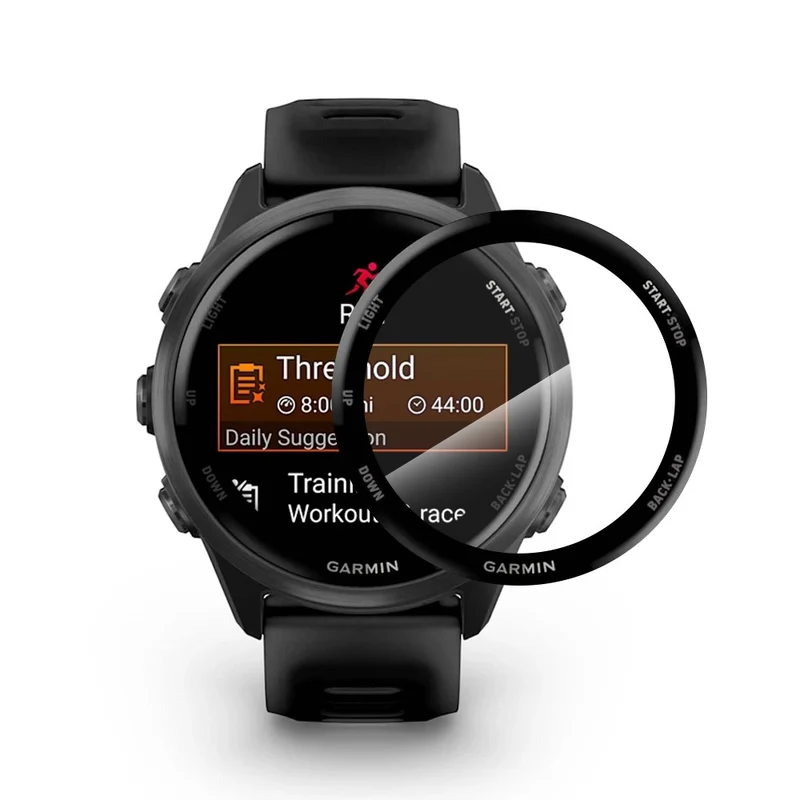 Garmin Forerunner 570 42mm Silikon HD Displayschutz