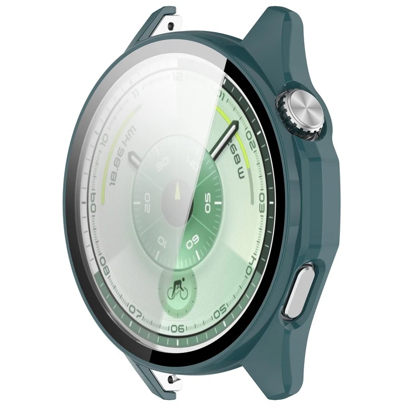 Schützend Huawei Watch GT 6 46mm Glas und Silikon Hülle