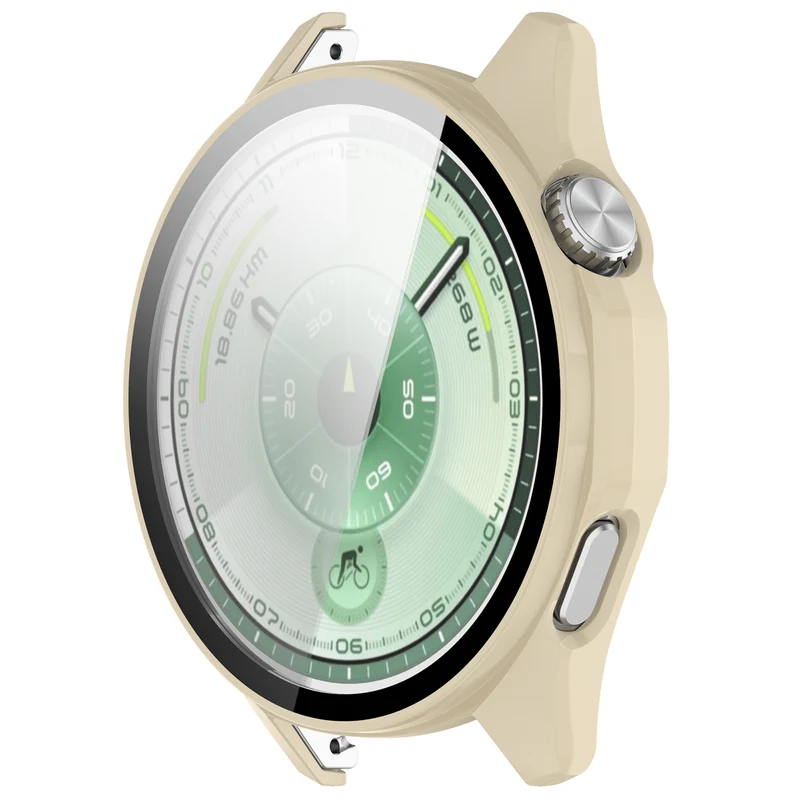 Schützend Huawei Watch GT 6 46mm Glas und Silikon Hülle