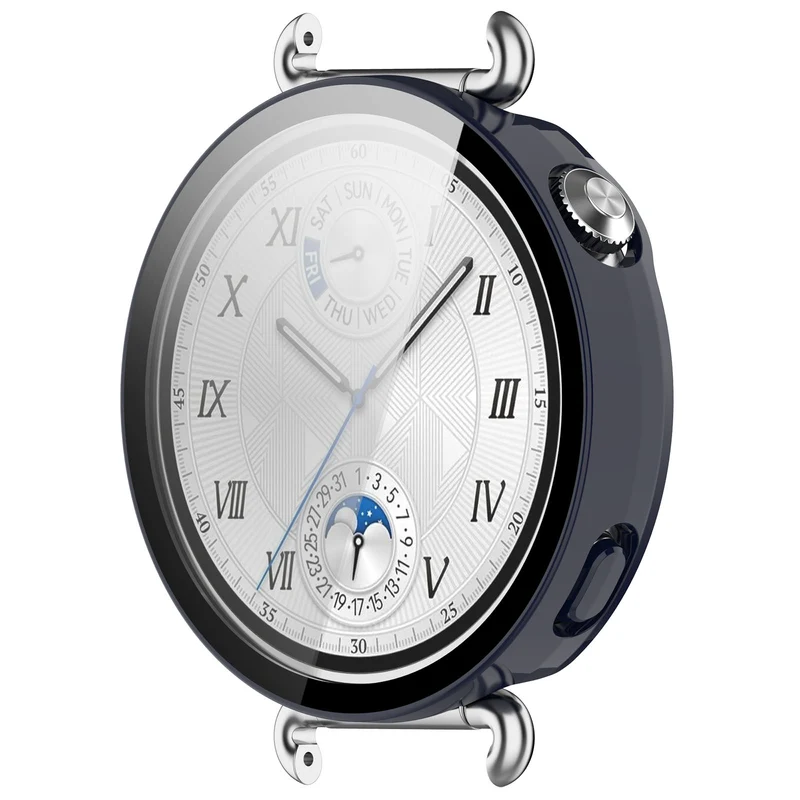 Mega Modisch Huawei Watch GT 6 41mm Glas und Silikon Hülle