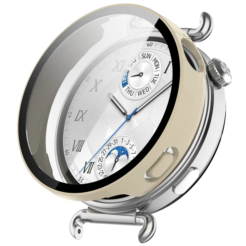 Mega Modisch Huawei Watch GT 6 41mm Glas und Silikon Hülle