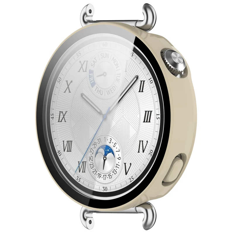 Mega Modisch Huawei Watch GT 6 41mm Glas und Silikon Hülle