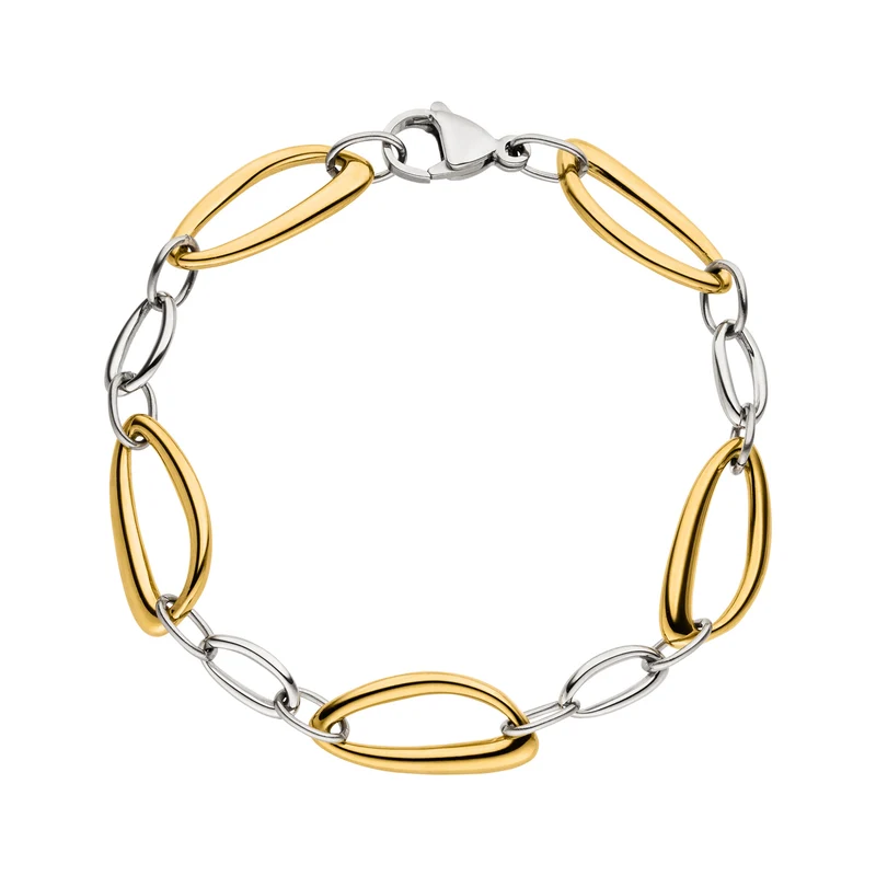 M&M Gliederarmband Oval Collection bicolor | Modell 481