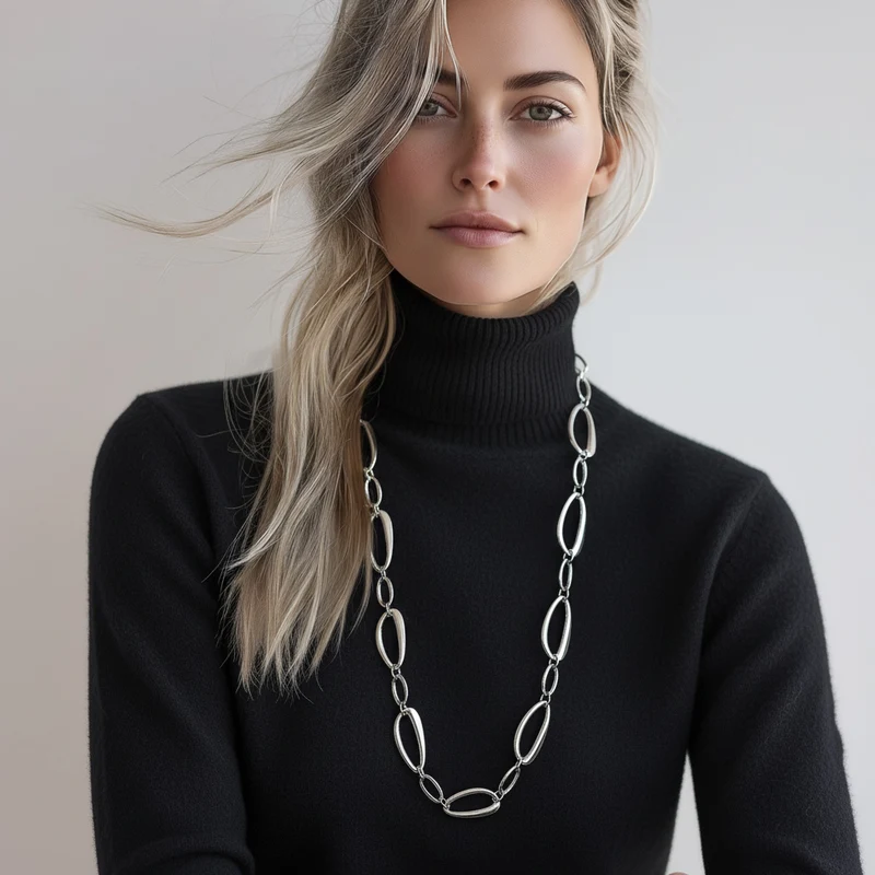 M&M lange Gliederkette Oval Collection | Modell 482