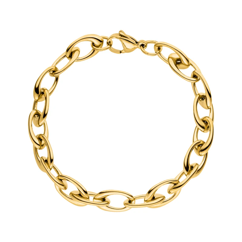 M&M Gliederarmband Oval Collection Gold | Modell 483