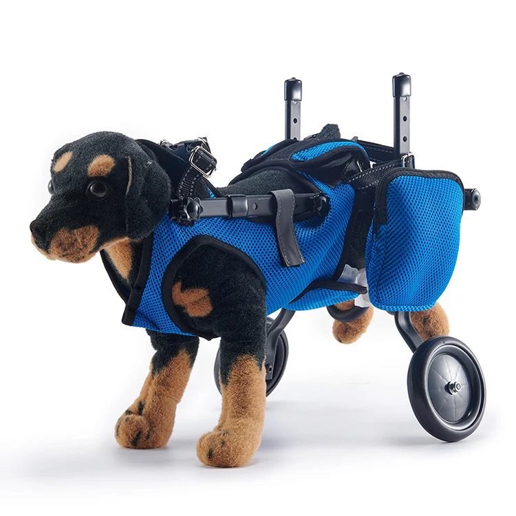 Gehhilfe für Hunde, Größe S, Metall