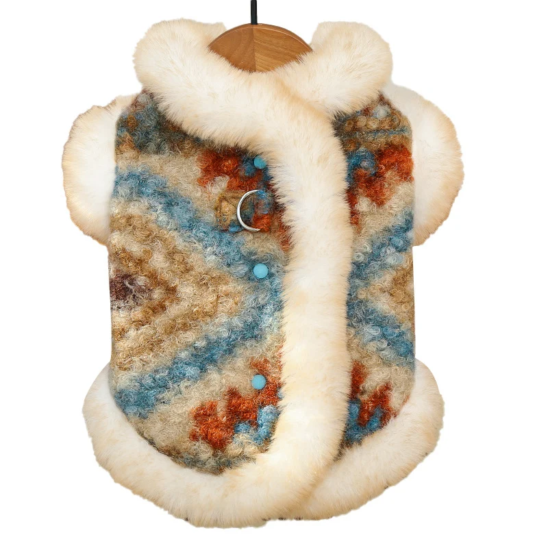 Hundejacke mit Fleecefutter, zweilagig