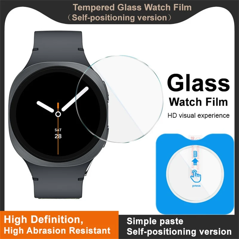 Samsung Galaxy Watch8 40mm Glas Displayschutz