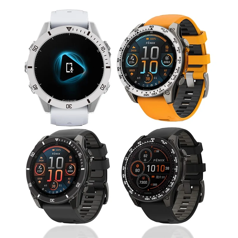Absolut Modisch Garmin Fenix 8 43mm Metall Hülle