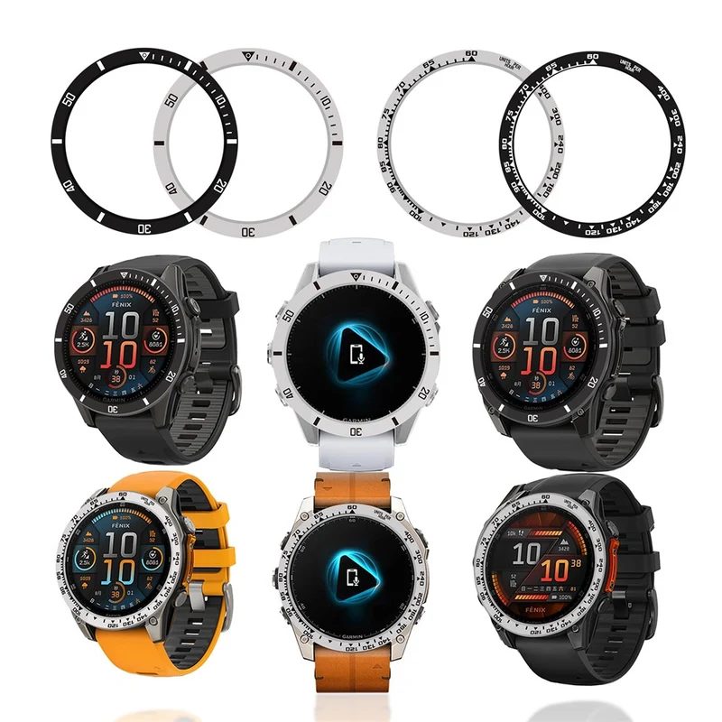 Absolut Modisch Garmin Fenix 8 43mm Metall Hülle