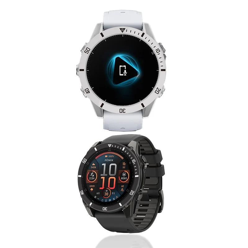 Schön Garmin Fenix 8 51mm Metall Hülle